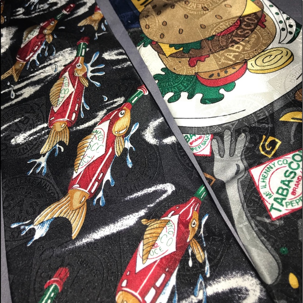 🏆 Host Pick 6.24.23 🏆 Set of 2 Tabasco Silk Ties
